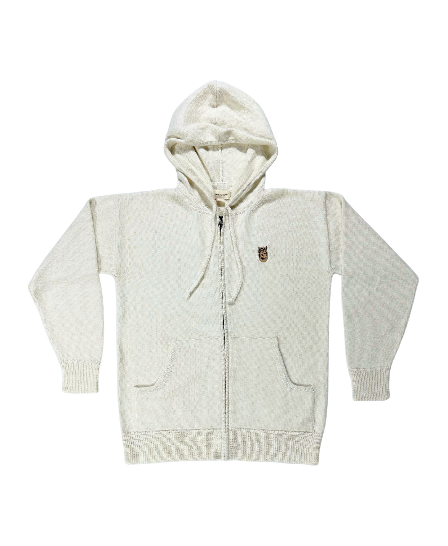The Cream Zip-Up Hoodie
