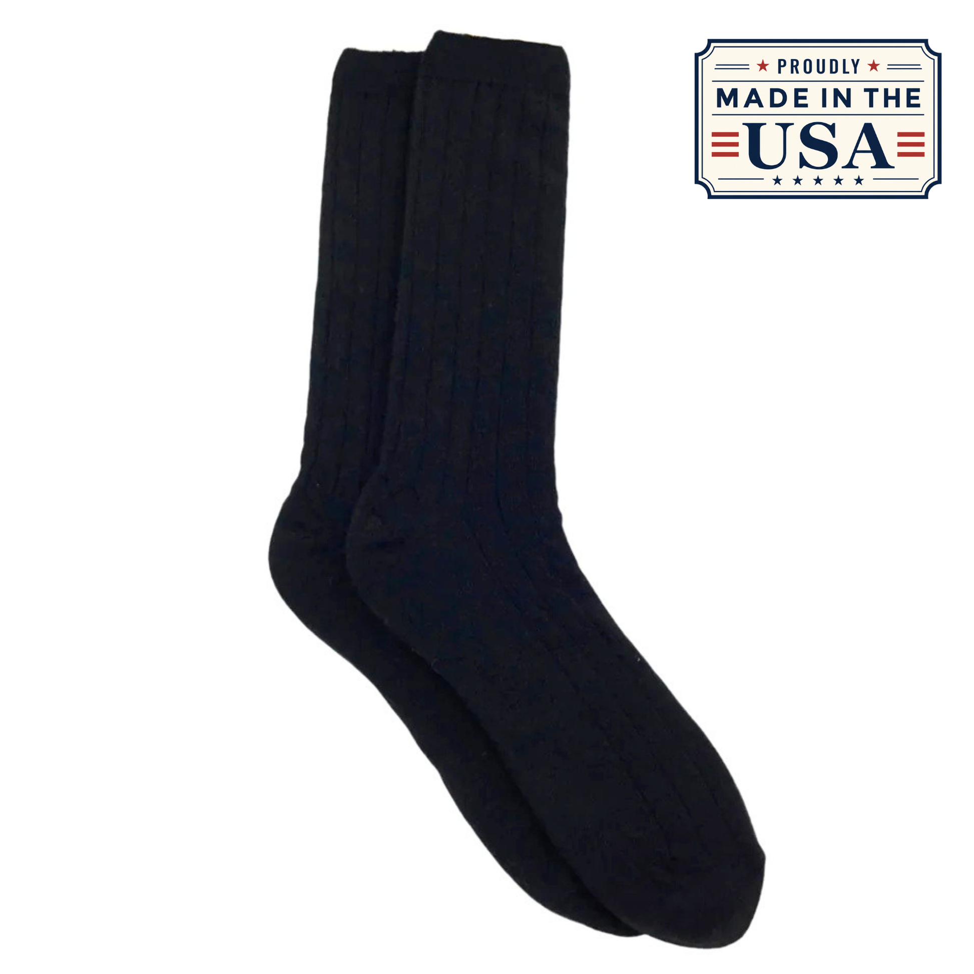 Close-up of Allen Paca Ribbed Alpaca Dress Sock ribbed knit texture