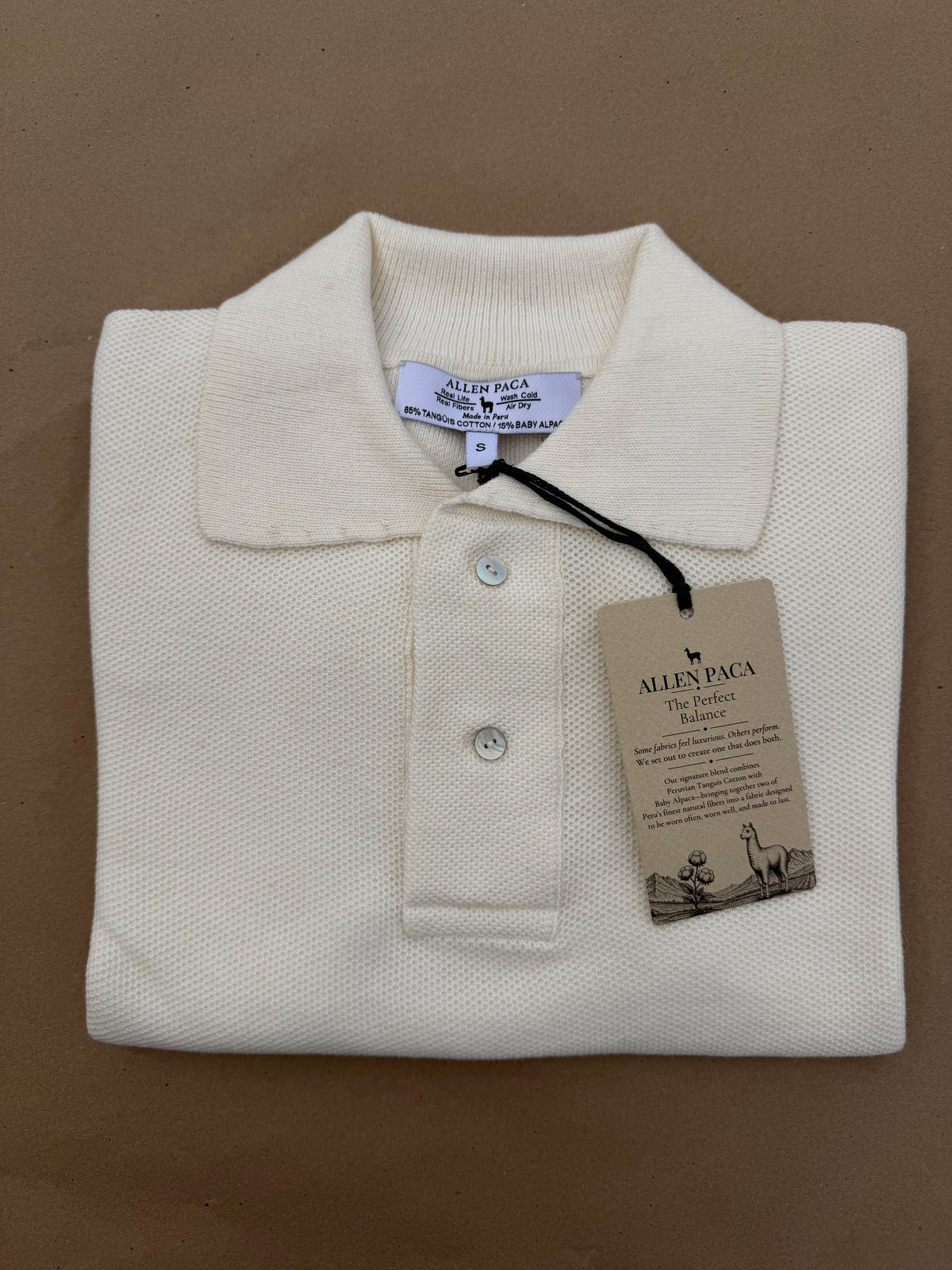 Alpaca Pique Polo