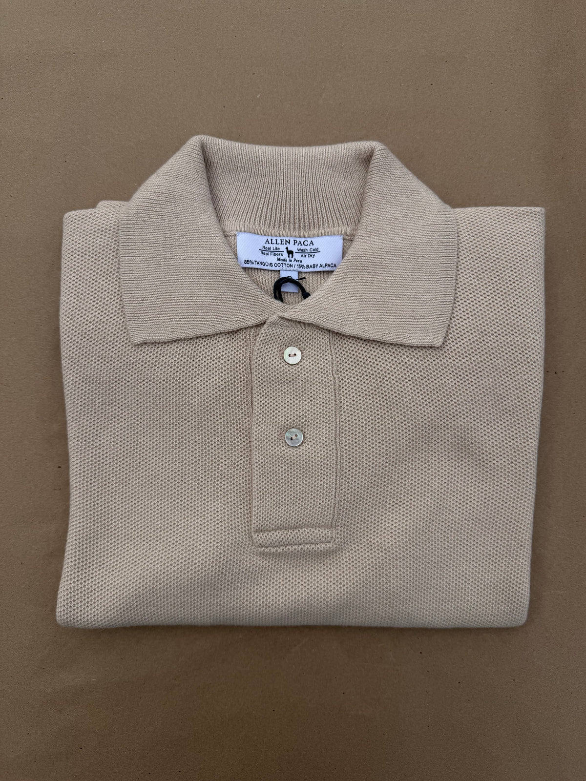 Alpaca Pique Polo