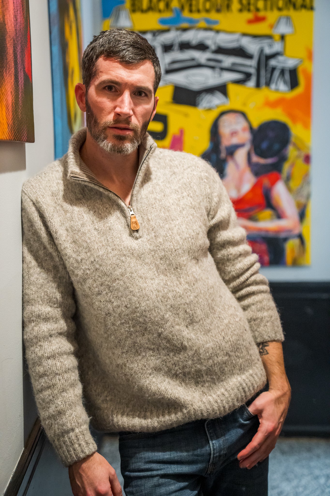 The Alpaca Quarter-Zip