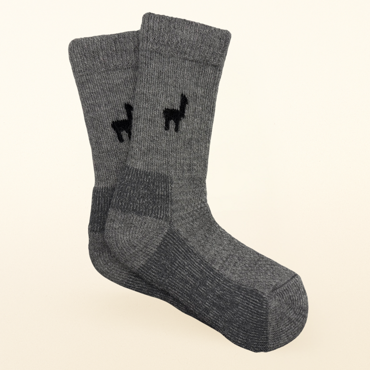 Heavy Alpaca Sock - Grey