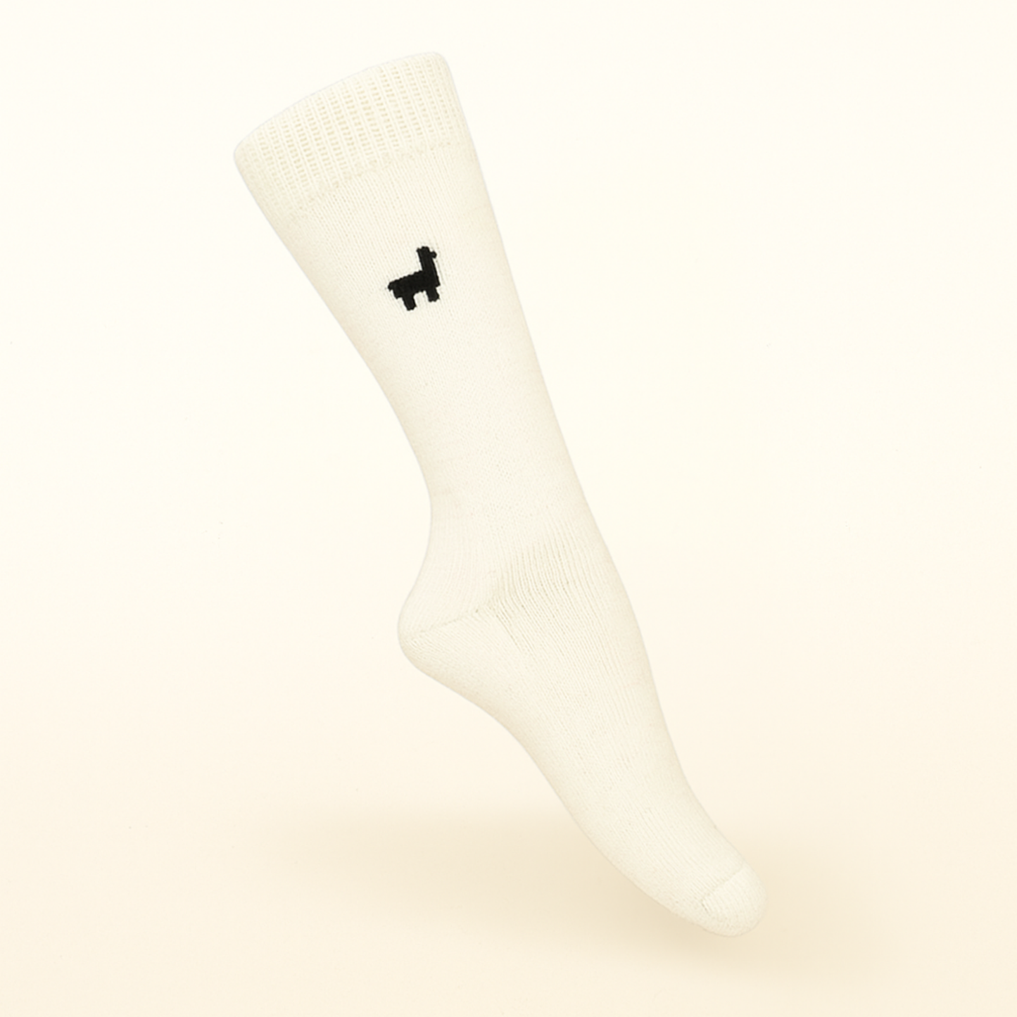 Everyday Alpaca Sock - Cream