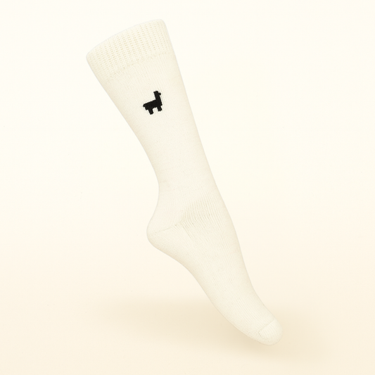 Everyday Alpaca Sock - Cream