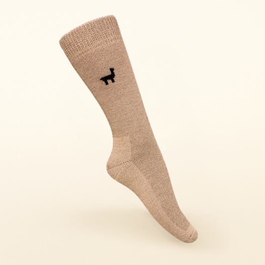 Everyday Alpaca Sock - Tan